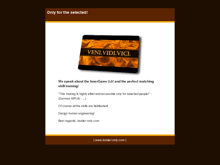 www.insider-only.com