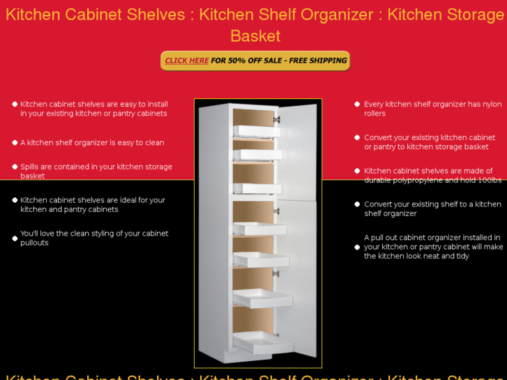 www.kitchencabinetshelveskitchenshelforganizerkitchenstoragebasket.com