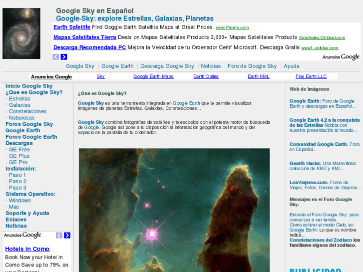 www.google-sky.es