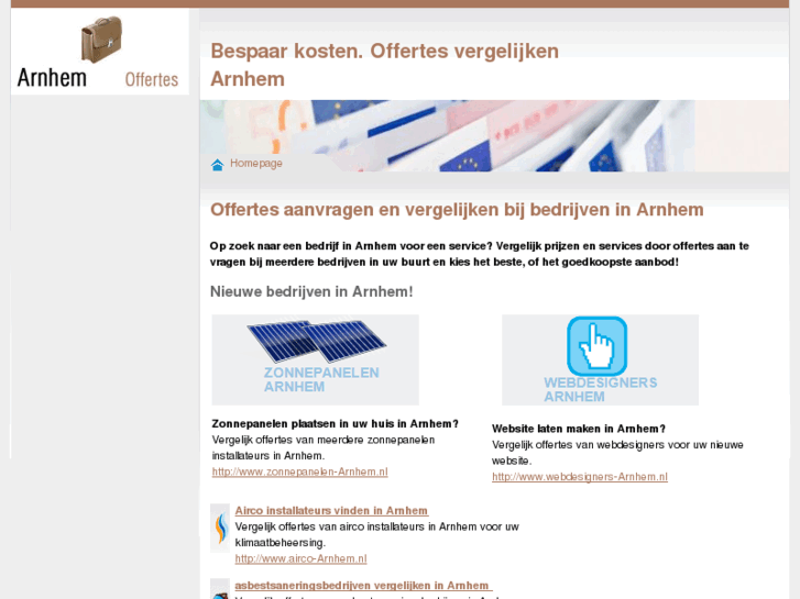 www.arnhemoffertes.nl