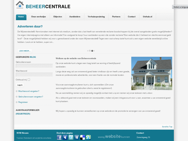 www.beheercentrale.nl