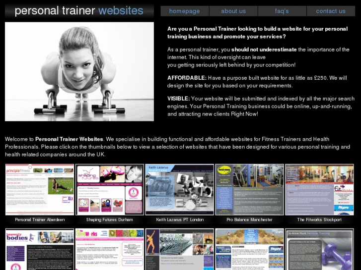 www.personaltrainerwebsites.co.uk