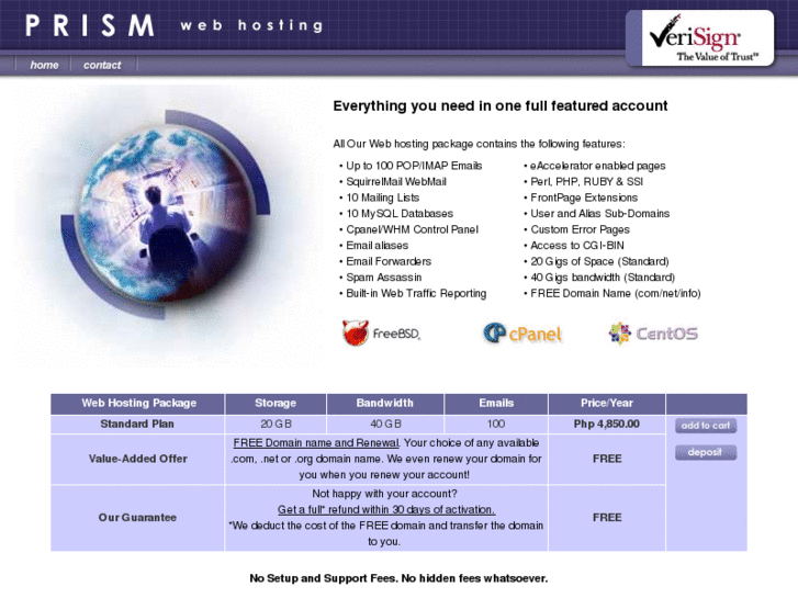 www.prismwebhosting.com
