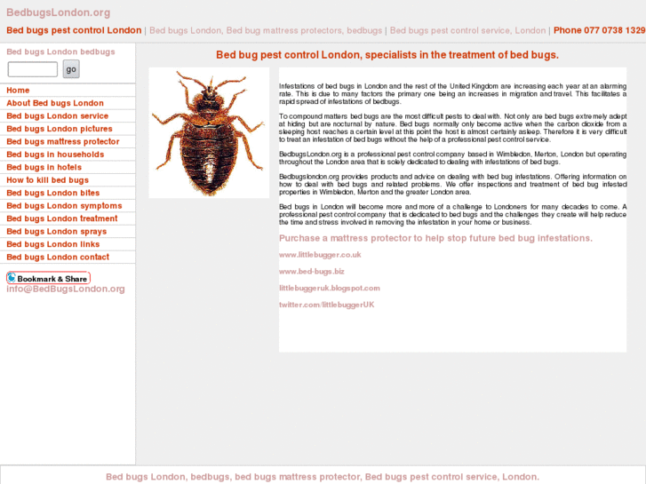 www.bedbugslondon.org