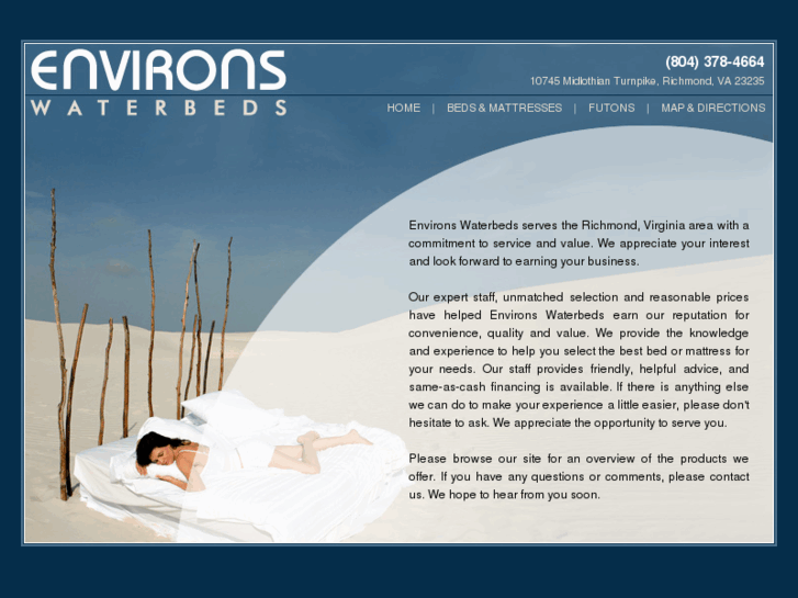 www.environswaterbeds.com