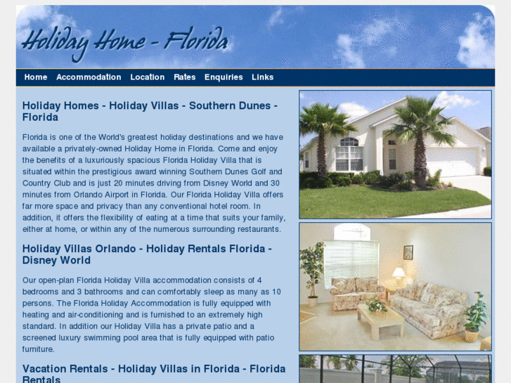 www.florida-holiday-homes.biz
