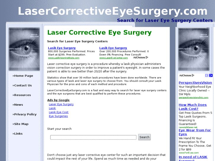 www.lasercorrectiveeyesurgery.com