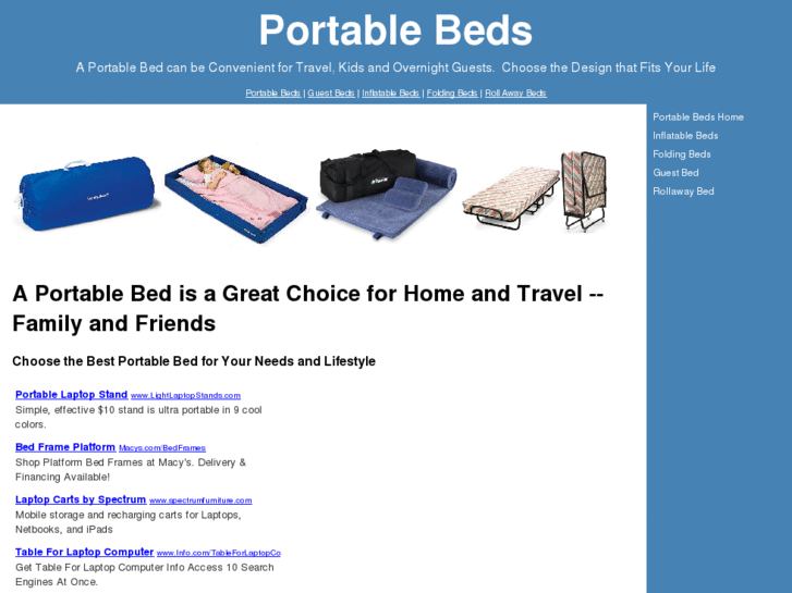 www.portablebed.info