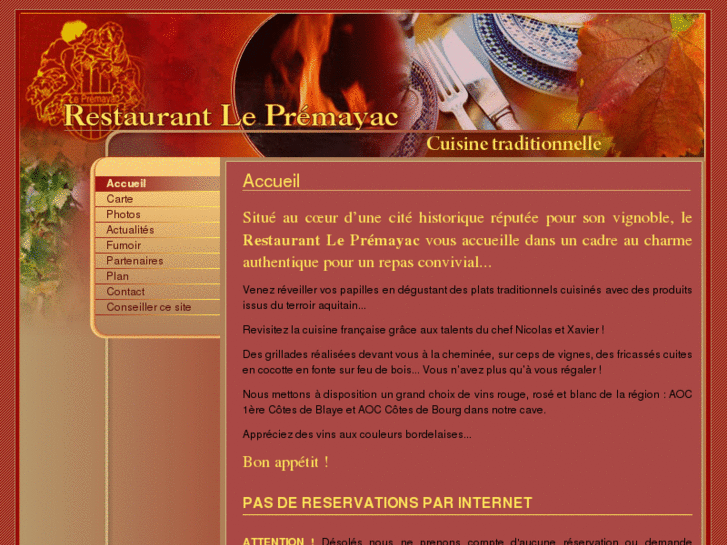 www.restaurant-lepremayac.com