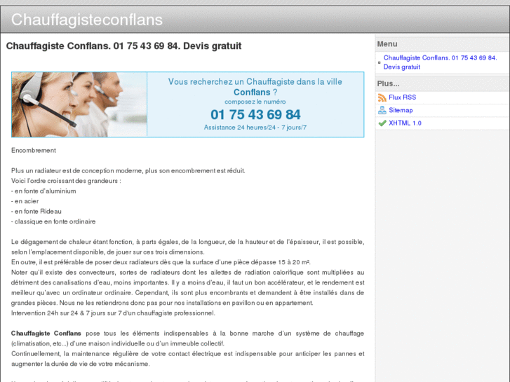 www.chauffagisteconflans.net