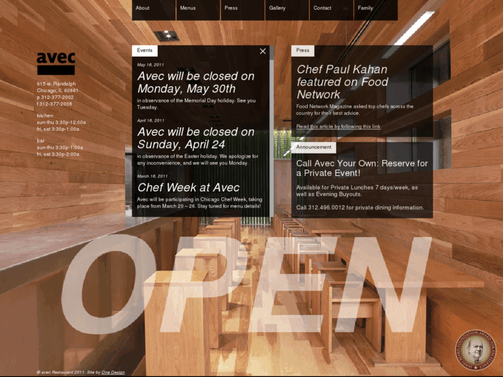 www.avecrestaurant.com