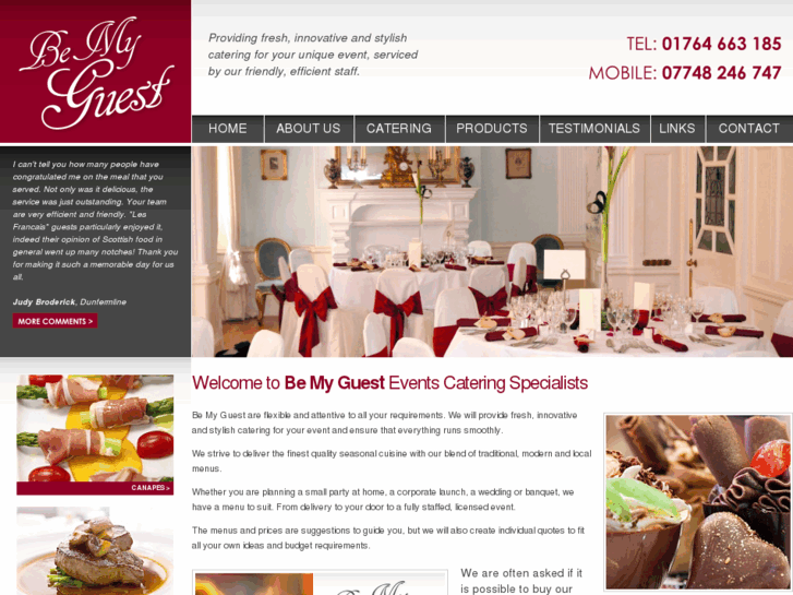 www.bemyguestevents.co.uk