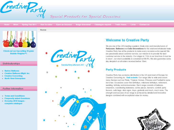 www.creativepartyltd.com