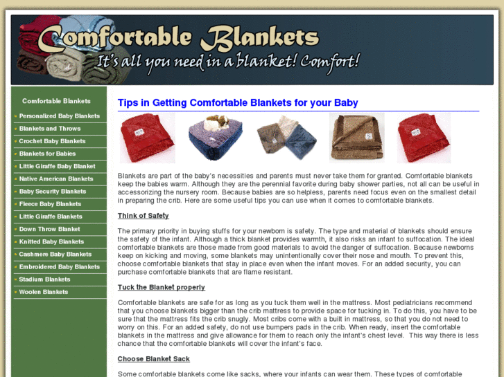 www.comfortableblankets.com
