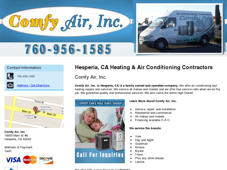 www.comfyairinc.net
