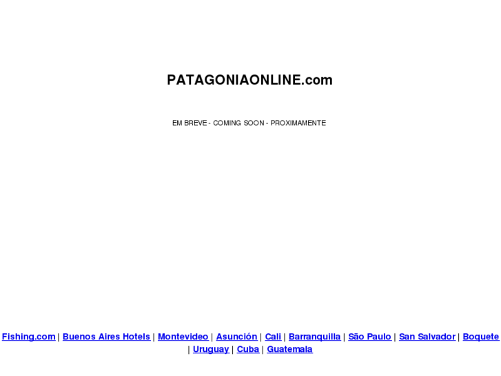 www.patagoniaonline.com