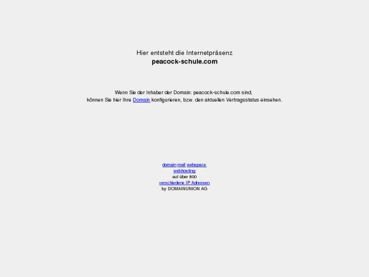 www.peacock-schule.com