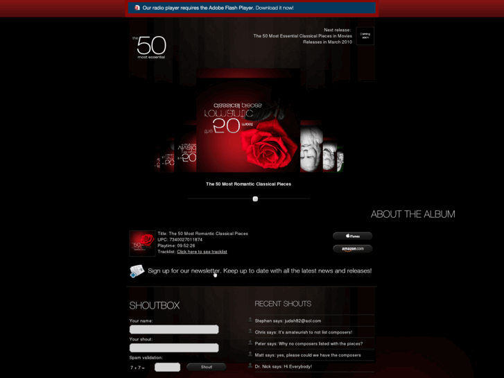 www.50mostessential.com