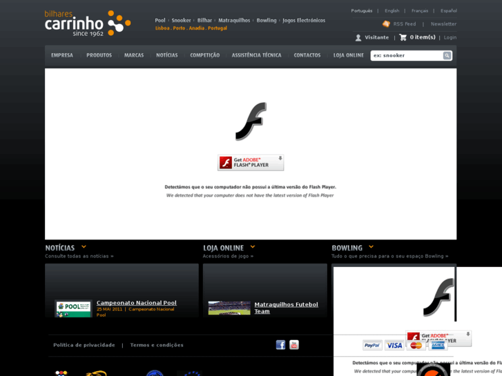 www.bilhares-carrinho.com