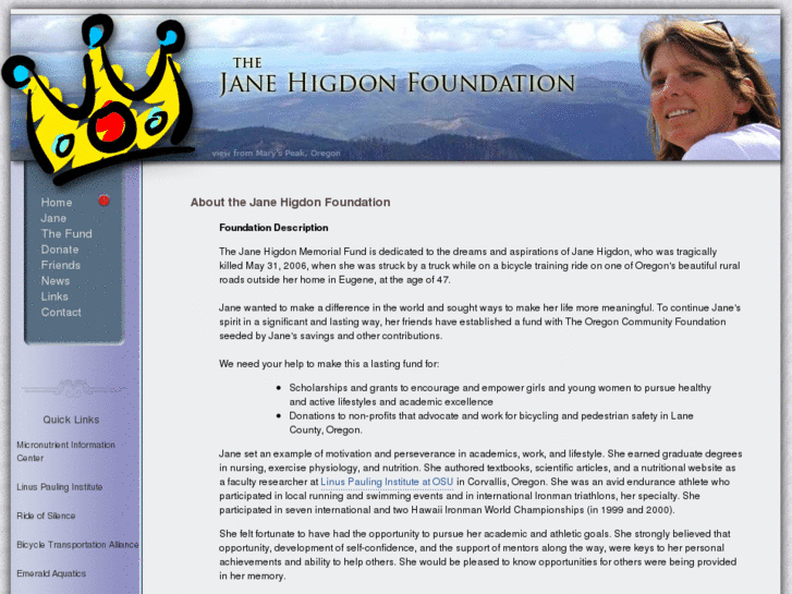 www.janehigdonfoundation.com