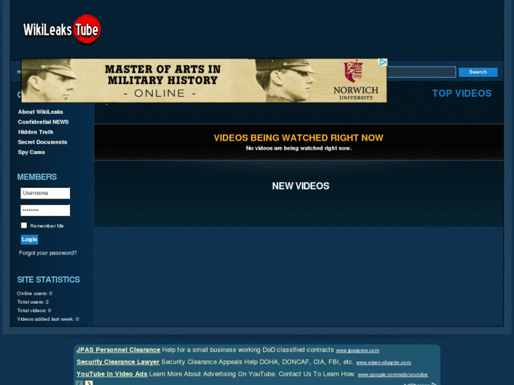 www.wikileakstube.com