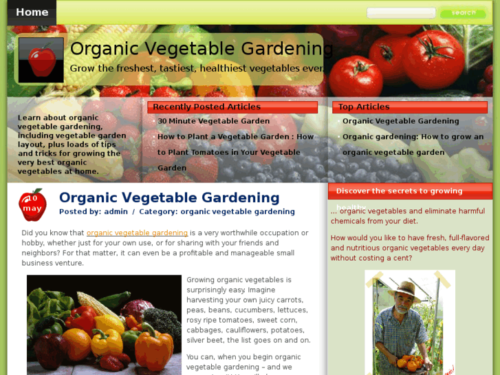www.organicvegetablegardening4u.com