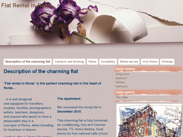 www.flatrentalinrome.com