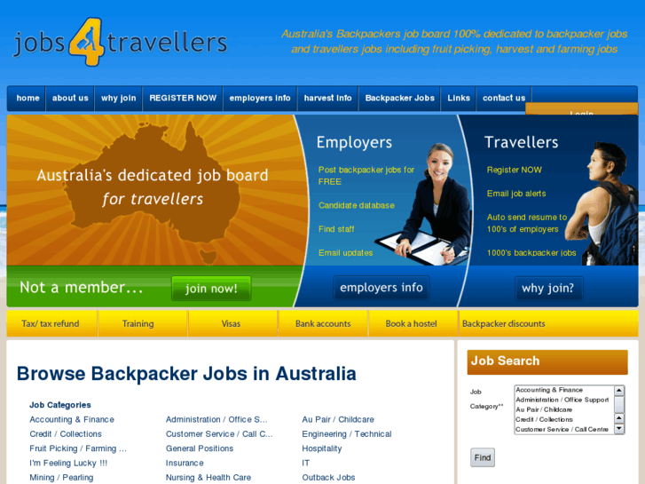 www.jobs4travellers.com.au
