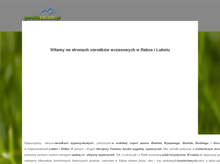 www.gorskiezacisze.pl