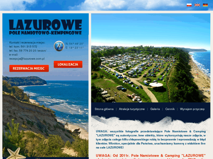 www.lazurowe.com.pl