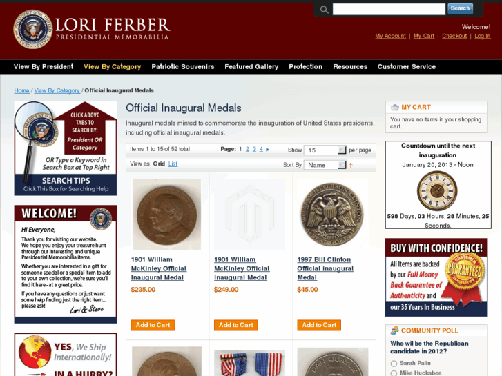www.inauguralmedal.com