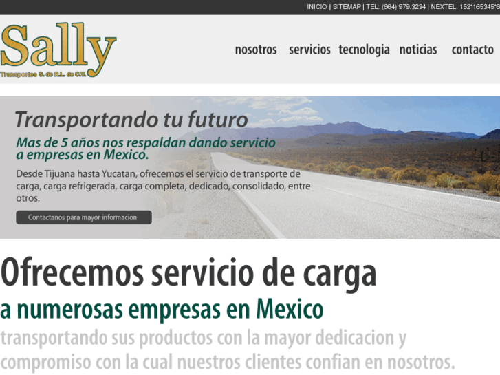 www.sallytransportes.com