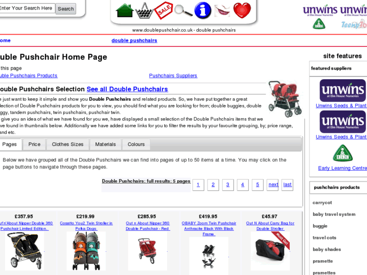 www.doublepushchair.co.uk