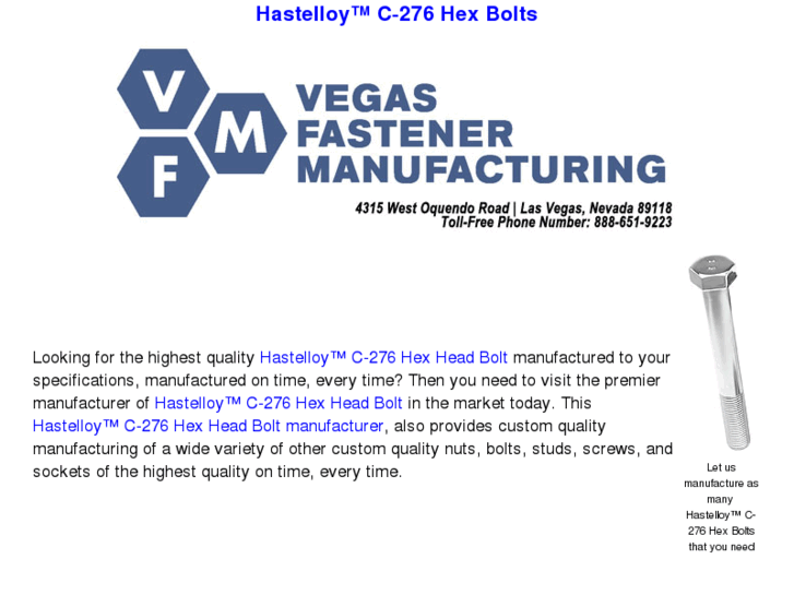 www.hastelloyc-276hexbolt.com