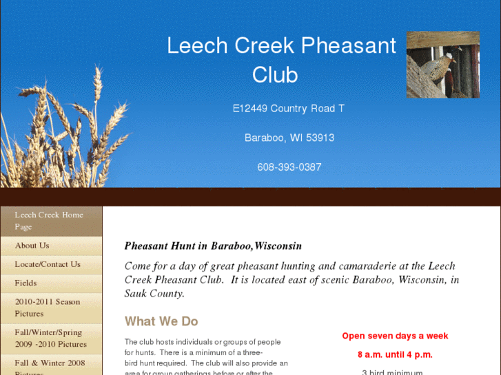www.leechcreekpheasantclub.com