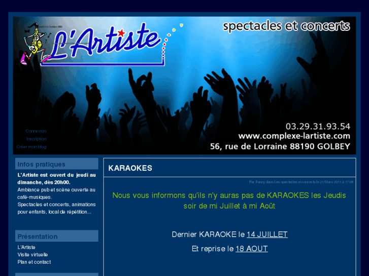 www.complexe-lartiste.com