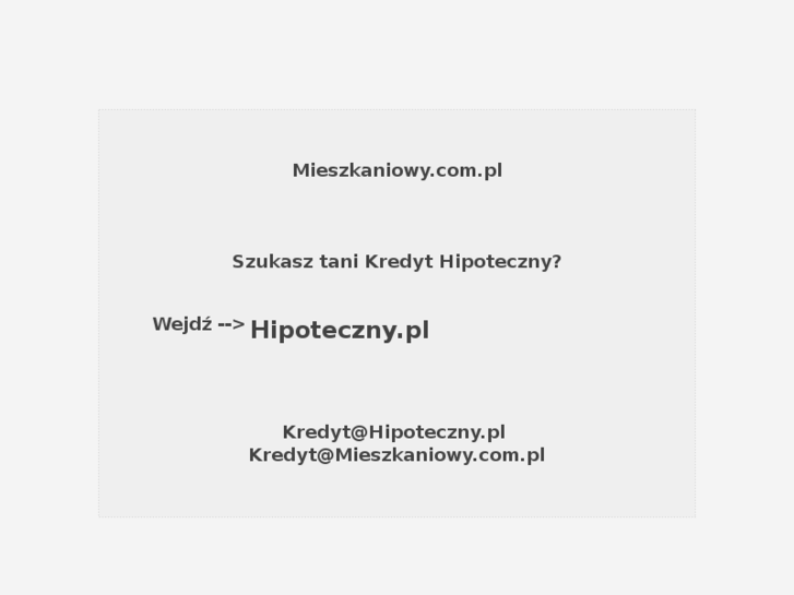 www.mieszkaniowy.com.pl