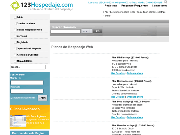 www.123hospedaje.com