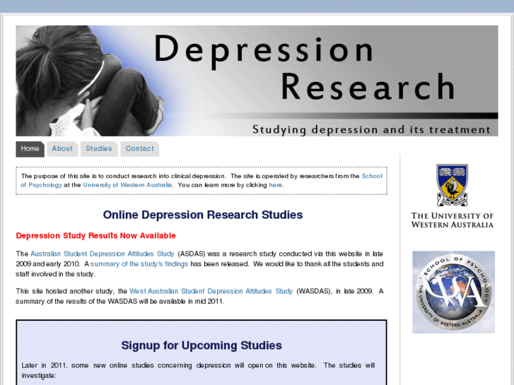www.depressionresearch.net