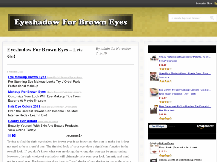 www.eyeshadowforbrowneyes.org