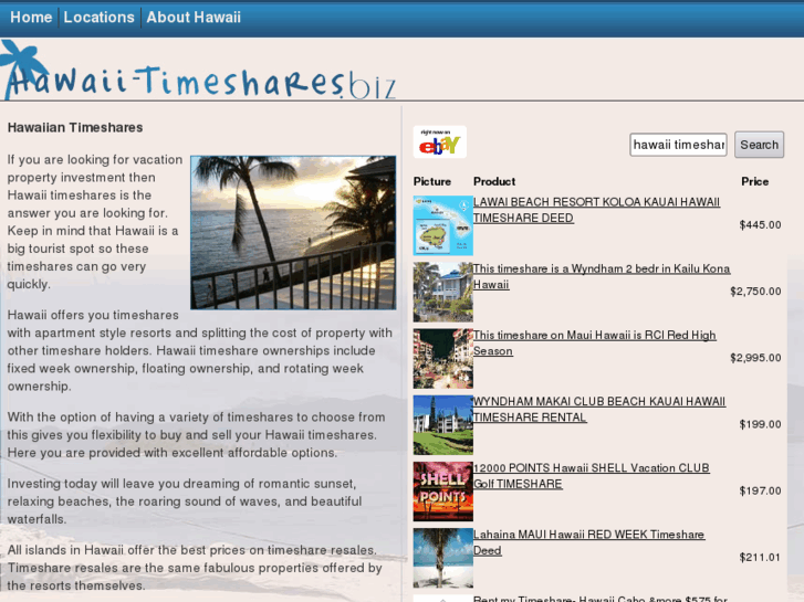 www.hawaii-timeshares.biz