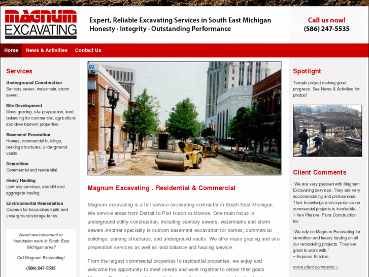 www.magnumexcavating.com