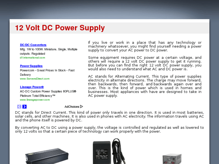 www.12voltdcpowersupply.com