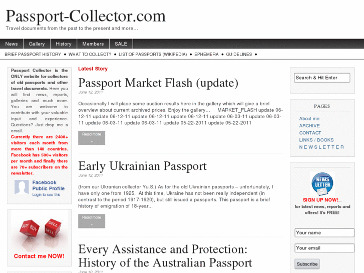 www.passport-collector.com