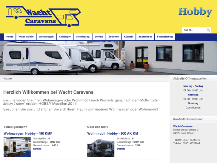 www.wacht-caravans.de