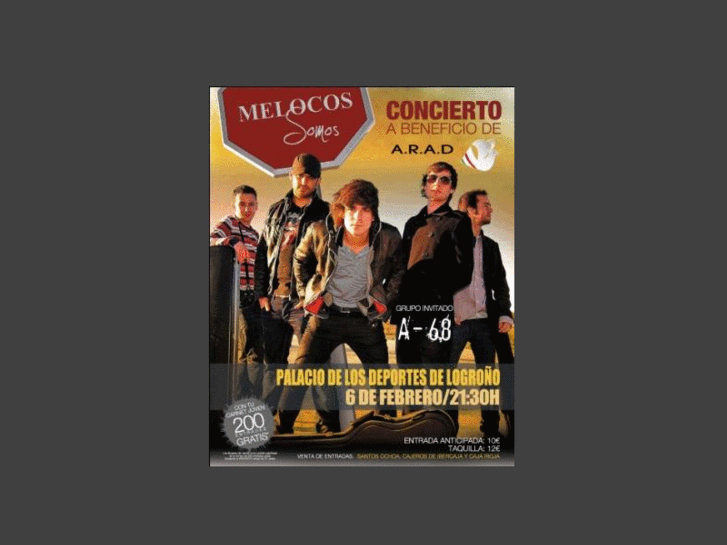 www.conciertobeneficomelocos.es