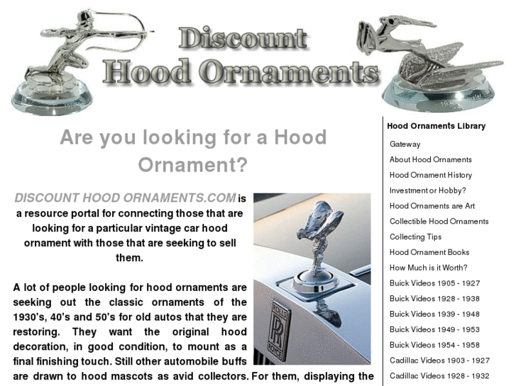 www.discounthoodornaments.com