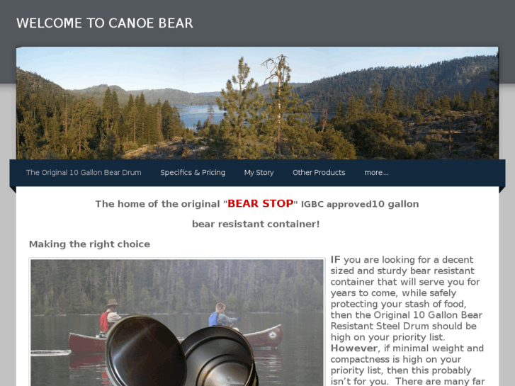 www.canoebear.com