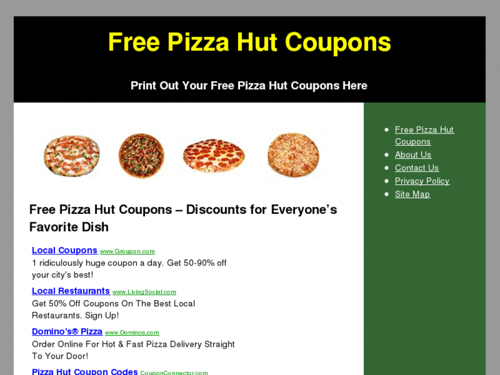 www.freepizzahutcoupons.com