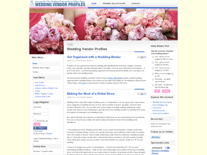 www.weddingvendorprofiles.com